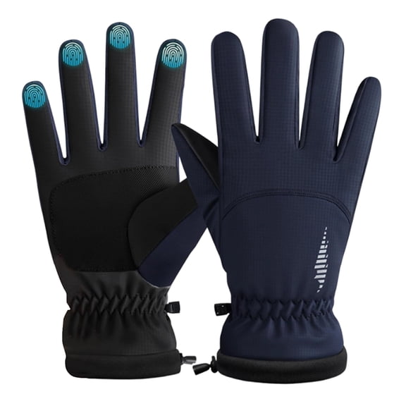 Winter Warm Gloves Women Men With Touchscreen, Windproof Thermal Ski Snow Gloves for Cold Weather, For Running Hiking Driving Cycling Outdoor Sports Daily Work