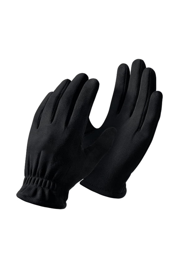 Winter Windproof Touch Screen Gloves, Full Finger Thickened Fleece Lining, High Elastic Adjustable Cuff, Unisex Gloves for Cycling, Skiing,All Outdoor Cold Weather Sports & Daily Warmth