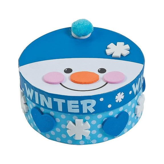 Winter Wishes Box Craft Kit, Makes 12, Craft Kits, Winter, 12 Pieces