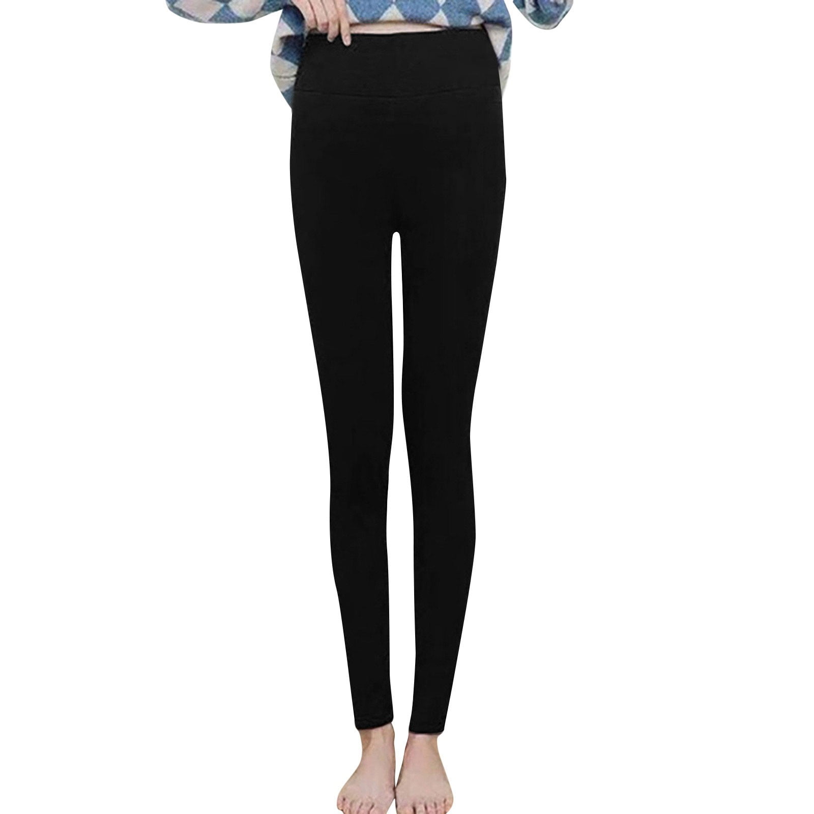 Cotton Thermal Leggings Female High Waist Thin Flexiable Fashion Solid  Tight Body Pants Plus Size Clothing Women теплые колготки