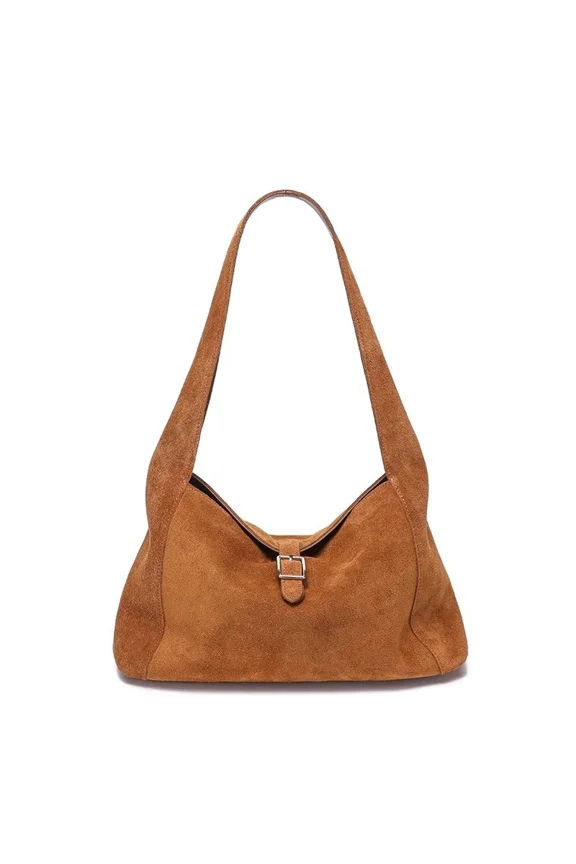 Winter Women’s Genuine Suede Leather Shoulder Bag