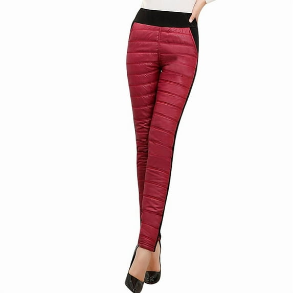Winter Women's Plus Size Elastic Waist Cotton Trousers 1773656642784983