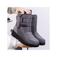 thumbnail image 1 of Winter Women's Snow Boots - Waterproof, Anti-Slip Ankle Booties With Warm Fluffy Lining For Comfortable Slip-On Style, 1 of 10