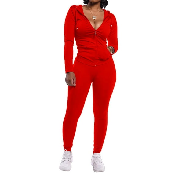 And Winter Women's Solid Color Fashionable Sports Suit Two Piece Set Vertical Lines Jumpsuit Romper plus Size Womens Dress Pants Winter Womens Suit Pants Dressy Pants for Women Womens Snow Pants