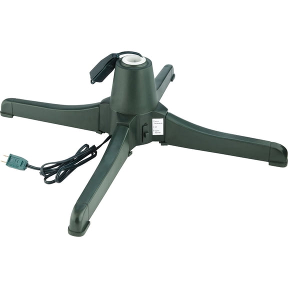 Teal Turtle Winter Wonder Rotating Christmas Tree Stand for Artificial Trees