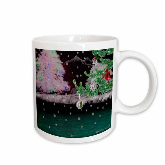 3drose, Winter Wonderland, 11oz Mug