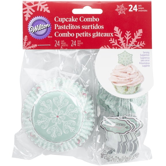 Wilton Snowflake Cupcake Decorating Kit