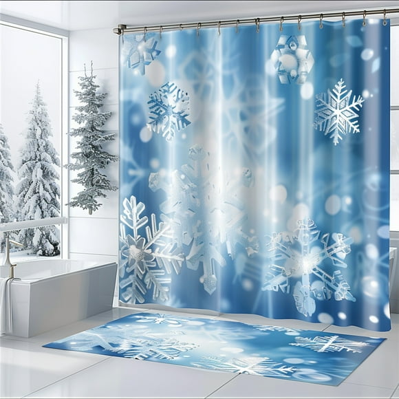 Shower Curtain Matching Window Curtain