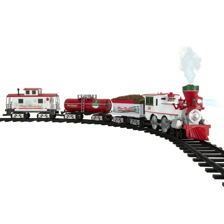 Lionel Winter Wonderland Battery Operated Train Set with Remote for Ages 4 and Up