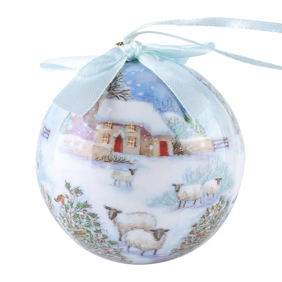 Winter Wonderland Collection Christmas Ball Indoor Decorative Ornament
