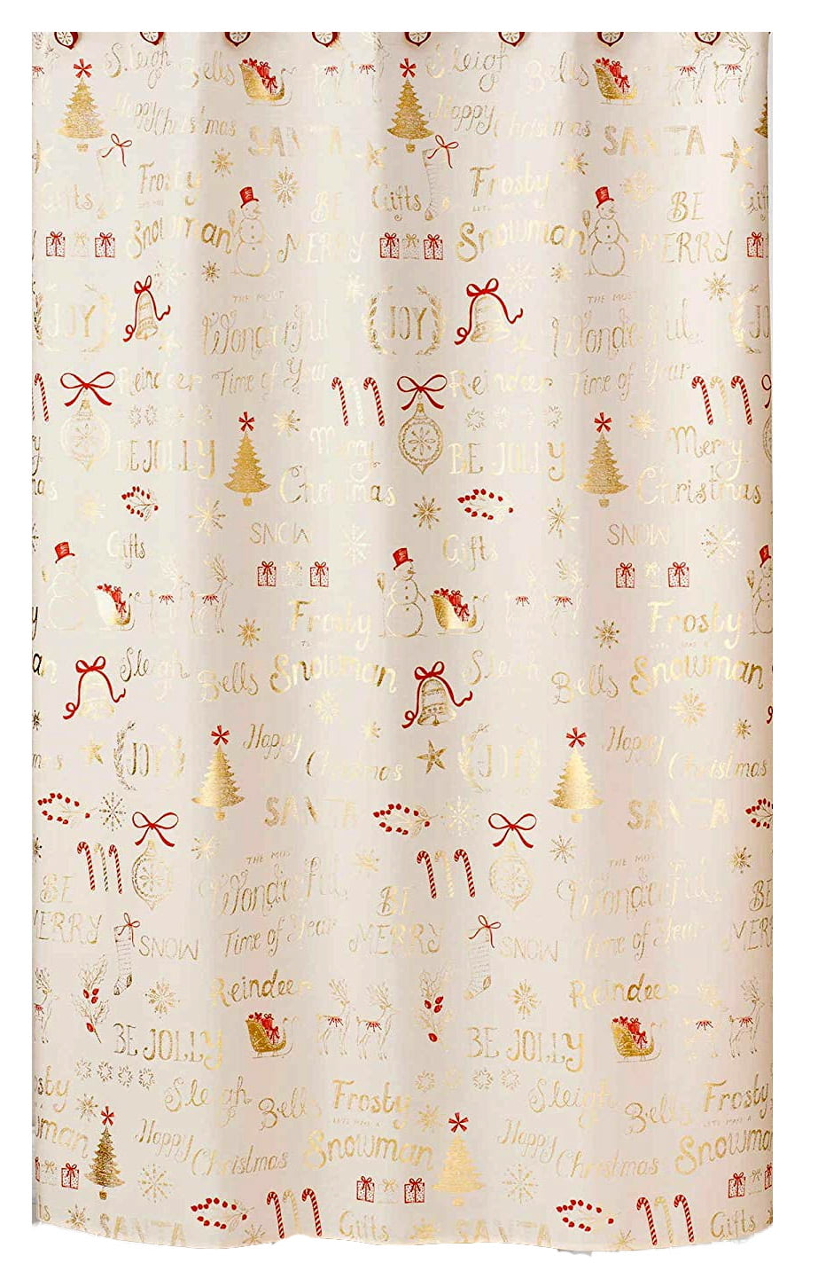 Winter Wonderland Frosty The Snowman Christmas Holiday Shower Curtain