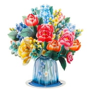 Winter Wonderland Oversized Pop Up Card with HugePop Bouquet