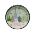 thumbnail image 1 of Winter Wonderland Paper 8 Ct 7" Dessert Cake Plates Christmas Tree Let it Snow, 1 of 2