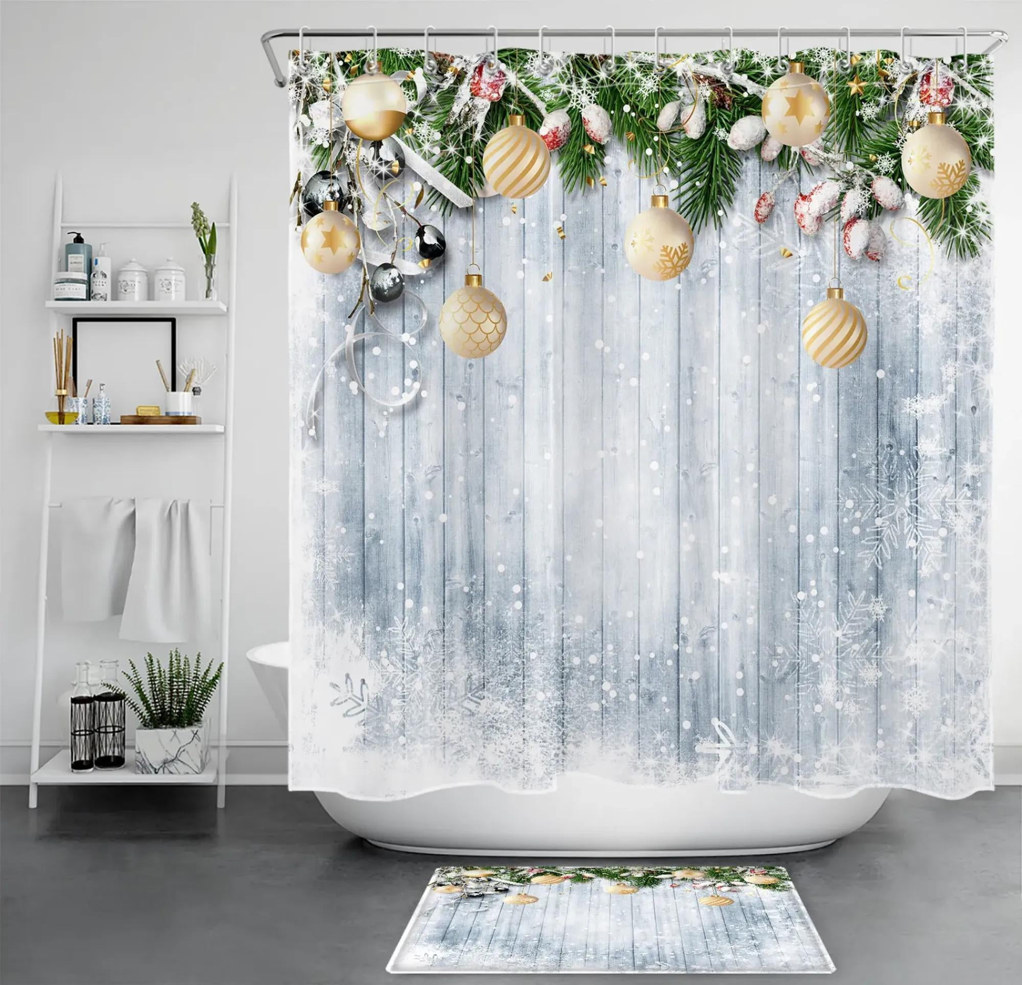 Winter Wonderland Shower Curtain: Create A Magical Bathroom Ambiance 