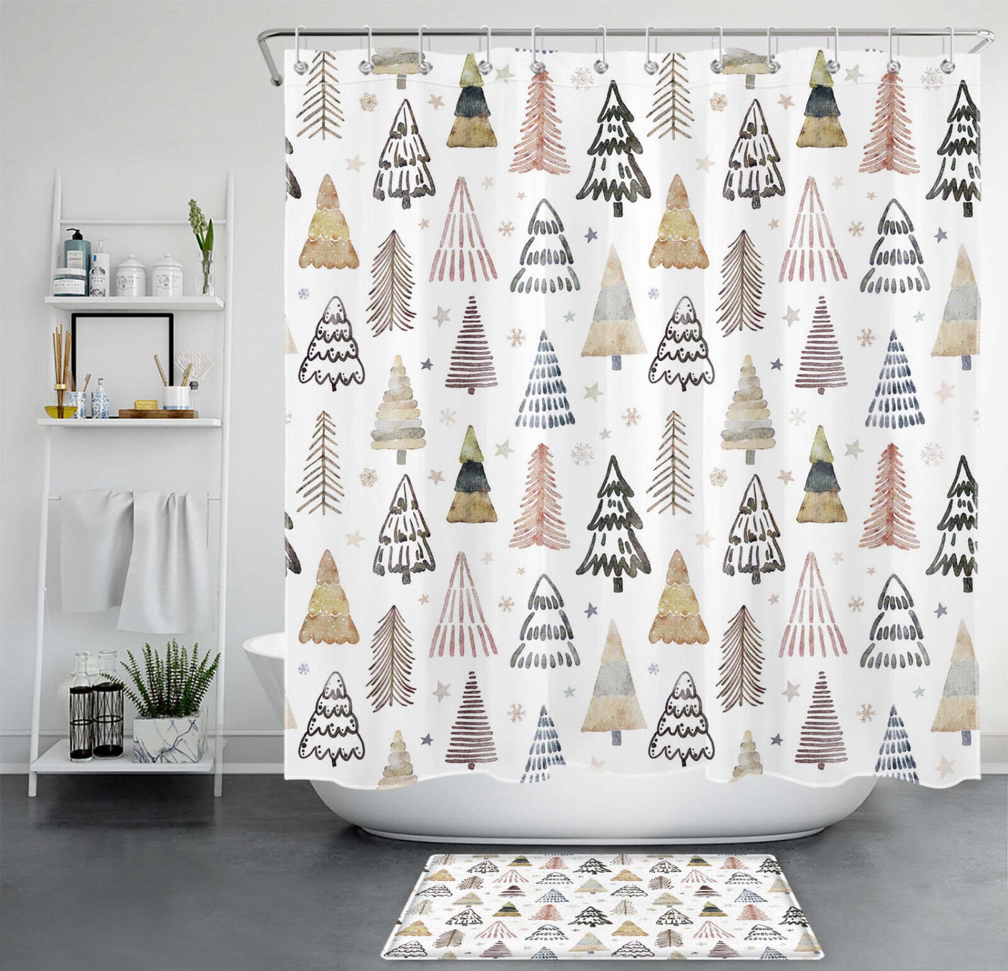 Winter Wonderland Shower Curtain Transform Your Bathroom into a