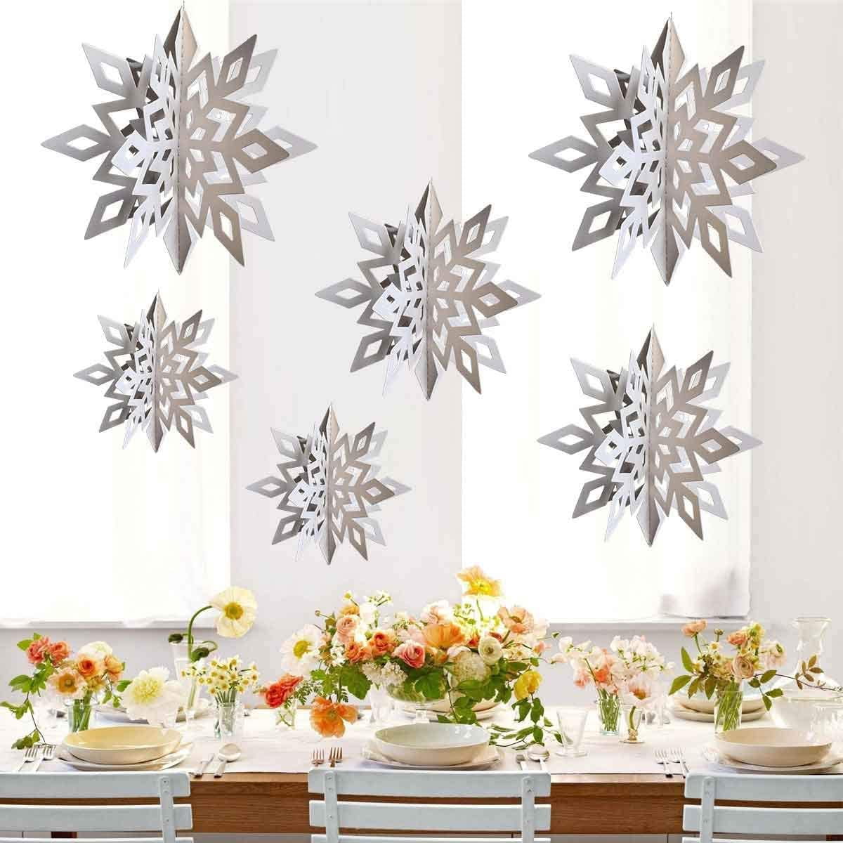 Snowflake Table Confetti, Winter Wedding Table Decor, Christmas Party  Decor, Christmas Party Table Decor, Snowflakes Party Decor, Snowflakes -   Norway
