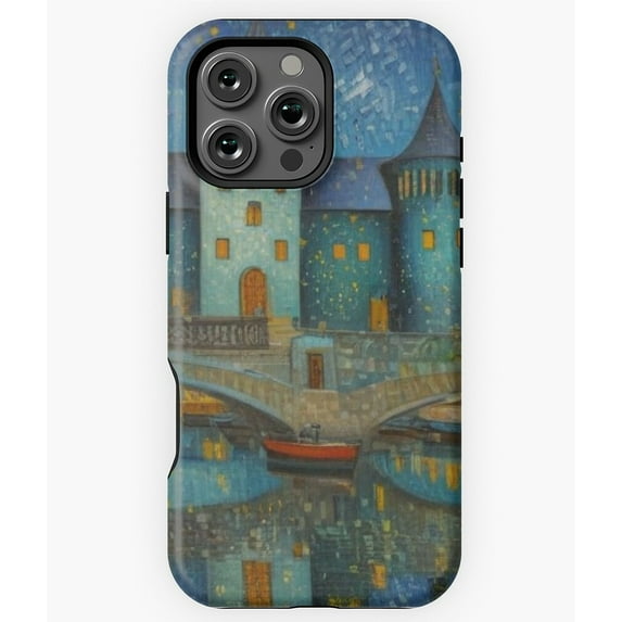 Winter Wonderland Snowy Holiday Gift Phone Case for iPhone 16 15 14 13 12 11 Pro Max Minimalist Phone M97