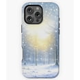 thumbnail image 1 of Winter Wonderland Snowy Holiday Scene Phone Case for iPhone 16 15 14 13 12 11 Pro Max Cool Aesthetic Phone M97, 1 of 2