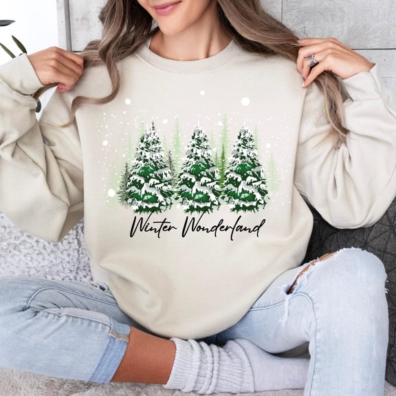 Winter Wonderland, Winter Sweatshirt, Christmas Shirt For Women, Winter Gift, Family Winter Shirt