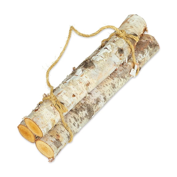 Winter Woods Birch Wood - Set of 3, 18" x 2"