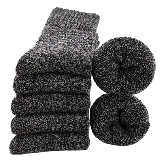 Winter Wool Socks for Men Thick Warm Thermal Boot Gifts for Men Dad