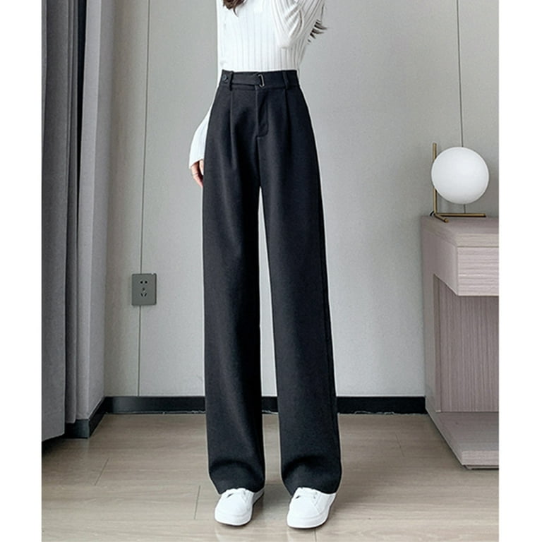 パンツ 24SS LONG WIDE TROUSERS 2/90 wool パンツ 24SS LONG WIDE TROUSERS 2/90 wool Wide Leg Pants