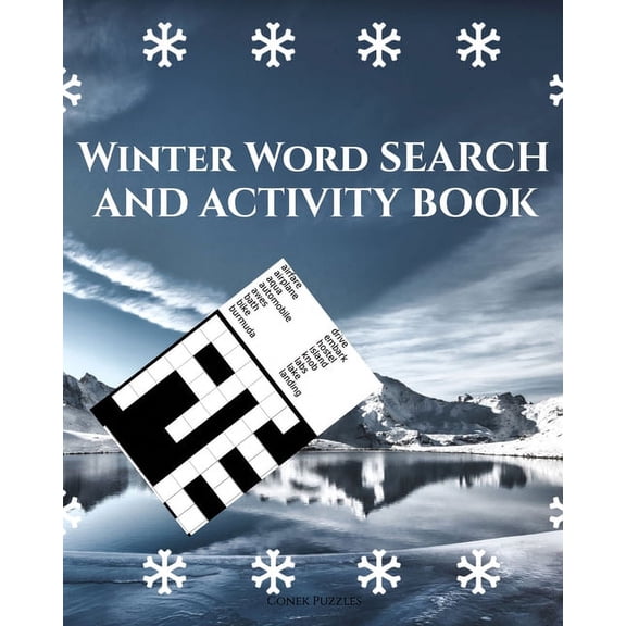 Winter Word Search And Activity Book: Word Search Puzzles For Adults & Teens - With Word Scrambles, Fill In Puzzles And , (Paperback)