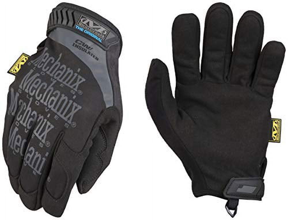 Winter Work Gloves for Men by Mechanix Wear Original Insulated with 3M Thinsulate Touchscreen Medium Black Grey Walmart