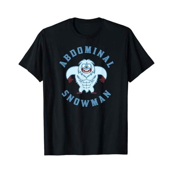 Winter Workout Gear Abdominal Snowman T-Shirt Tshirt All Size S-5XL