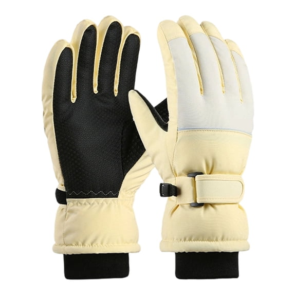Winter Youth Winter Sports Mittens for Kids with Insulated Warmth Touchscreen Compatible Grippy Lightweight and Durable Ski and Cycling Gear for Boys and Girls