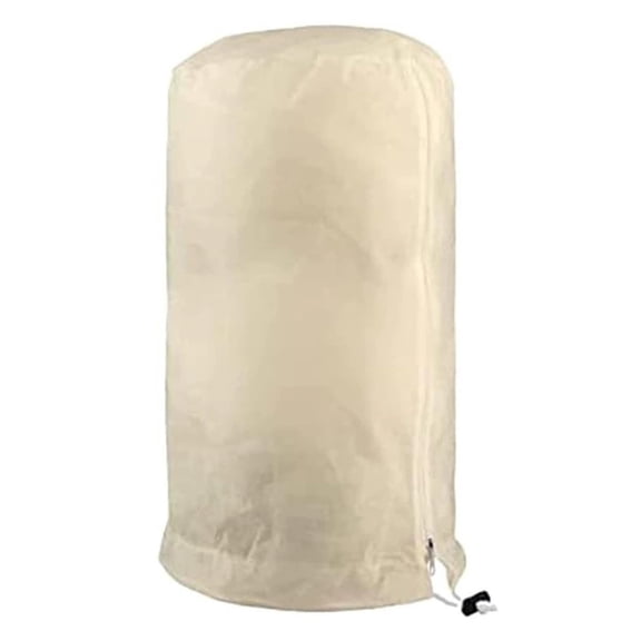 Winter Zipper Plant Covers - Warm Plant Protection Cover Bags, Frost Cloth Blanket Protecting Fruit Tree Potted Plants from Freezing Animals Eating(M,Yellow)