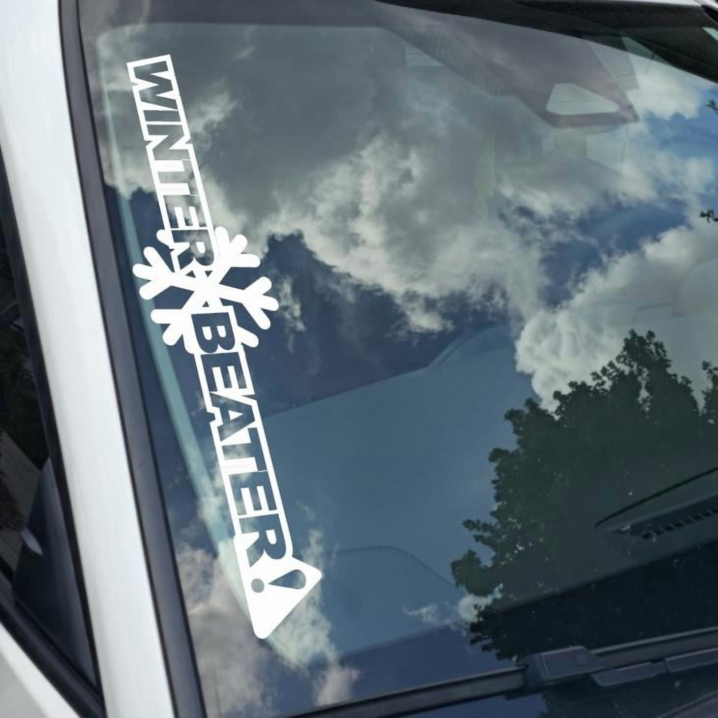 Winter beater! Vinyl Decal Sticker Bumper Window UV & Water Resistance ...