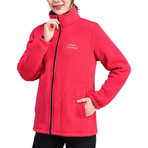 Winter clothing for women Plus Size Coat For Warm Lined Jacket Loose Fit Outerwear Cozy Soft Pullover For Cold Weather Comfortable Casual Wear With Pockets For Moms And Seniors