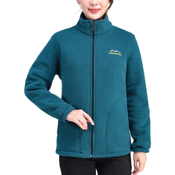 Winter clothing for women Plus Size Coat For Warm Lined Jacket Loose Fit Outerwear Cozy Soft Pullover For Cold Weather Comfortable Casual Wear With Pockets For Moms And Seniors