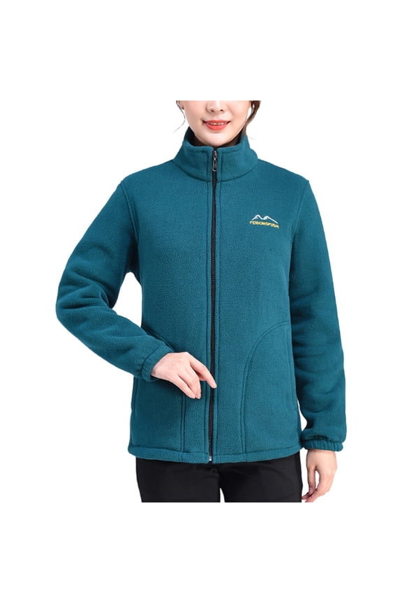 Winter clothing for women Plus Size Coat For Warm Lined Jacket Loose Fit Outerwear Cozy Soft Pullover For Cold Weather Comfortable Casual Wear With Pockets For Moms And Seniors