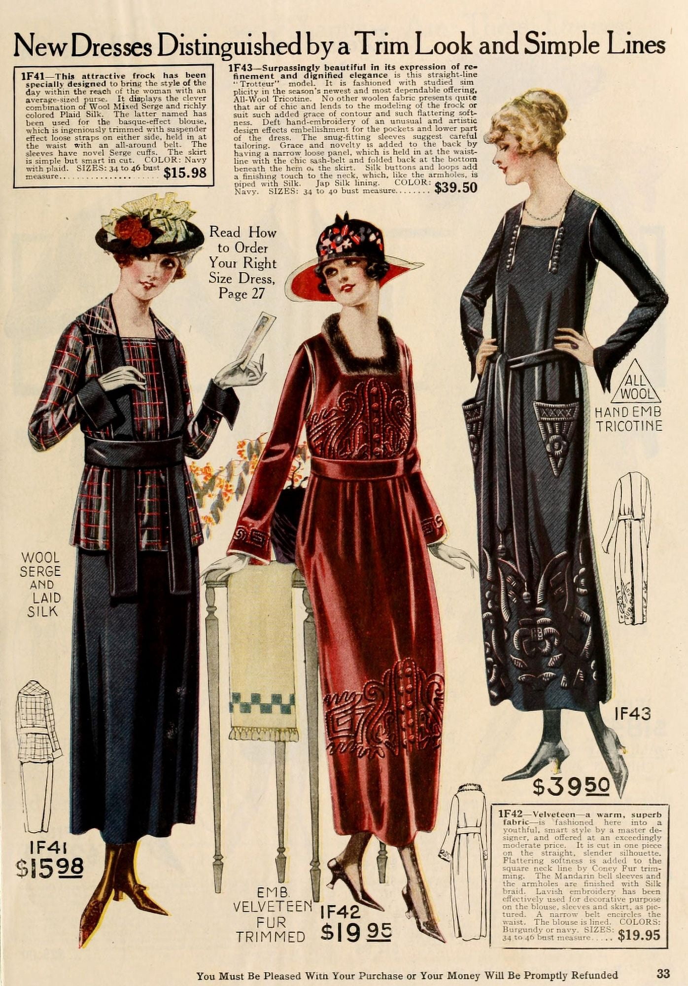 Winter dresses 3 Canvas Art - Unknown (18 x 24)