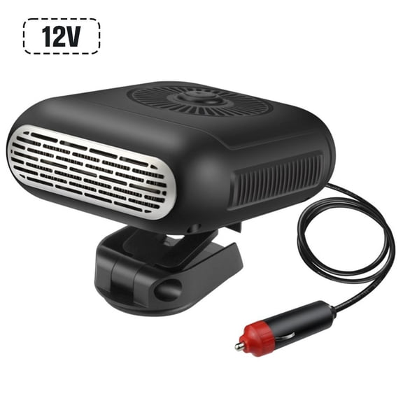 Winter emergency car heater, defogging and defrosting hot blower;; device,