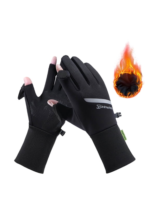 Winter gloves for women Touch screen Elastic Winter Gloves Heated And Warm Gloves All Finger Adjustable Temperature Heating Gloves Removable And Washable Christmas Gift