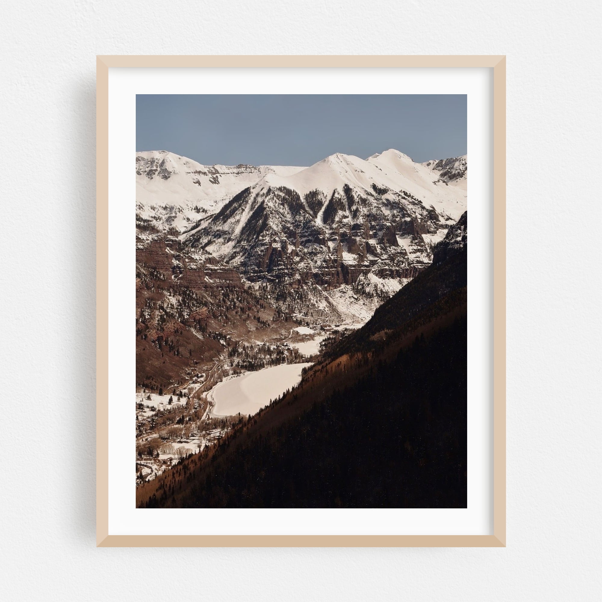 Winter in Telluride - Telluride Colorado Photography Mountain Snow ...