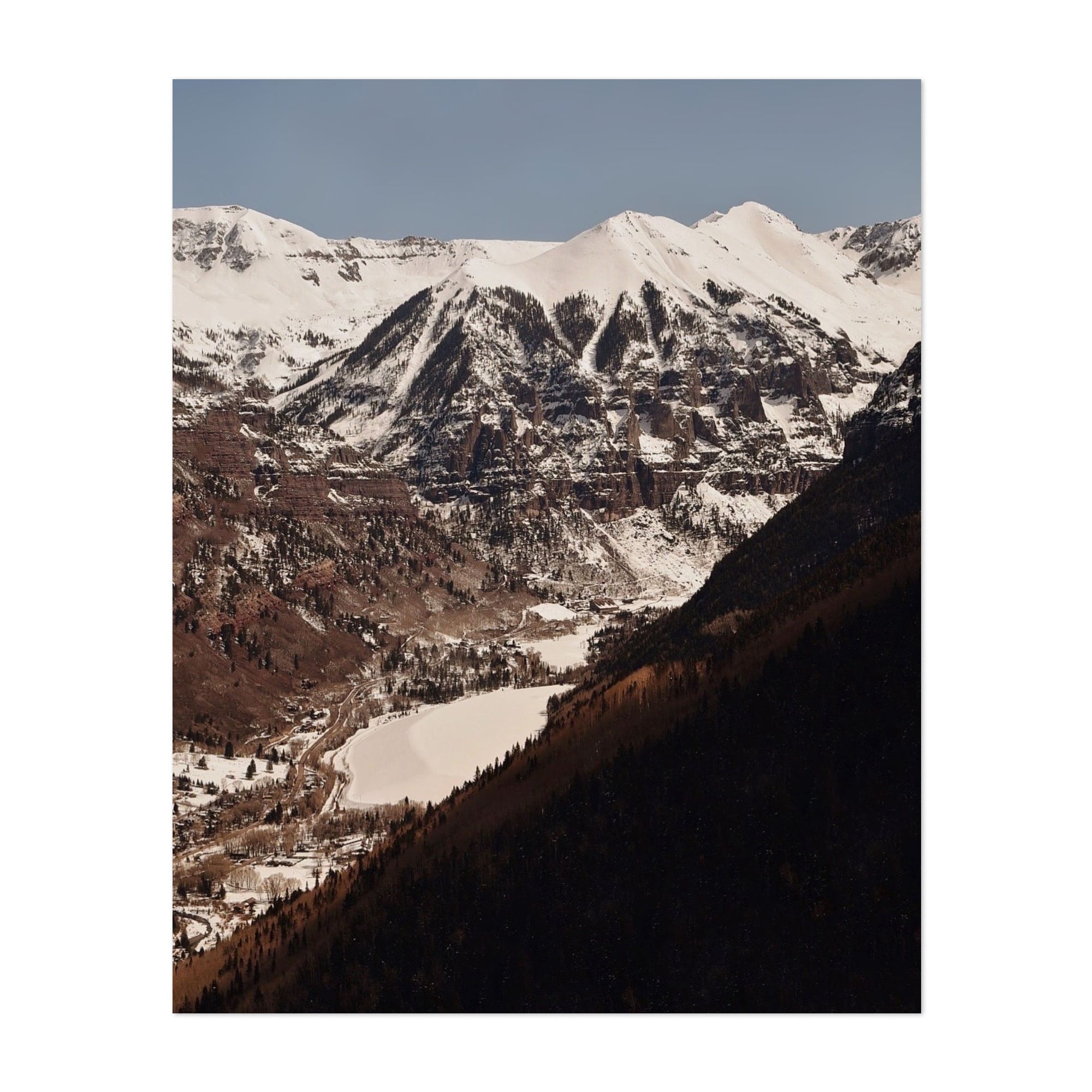 Winter in Telluride - Telluride Colorado Photography Mountain Snow ...