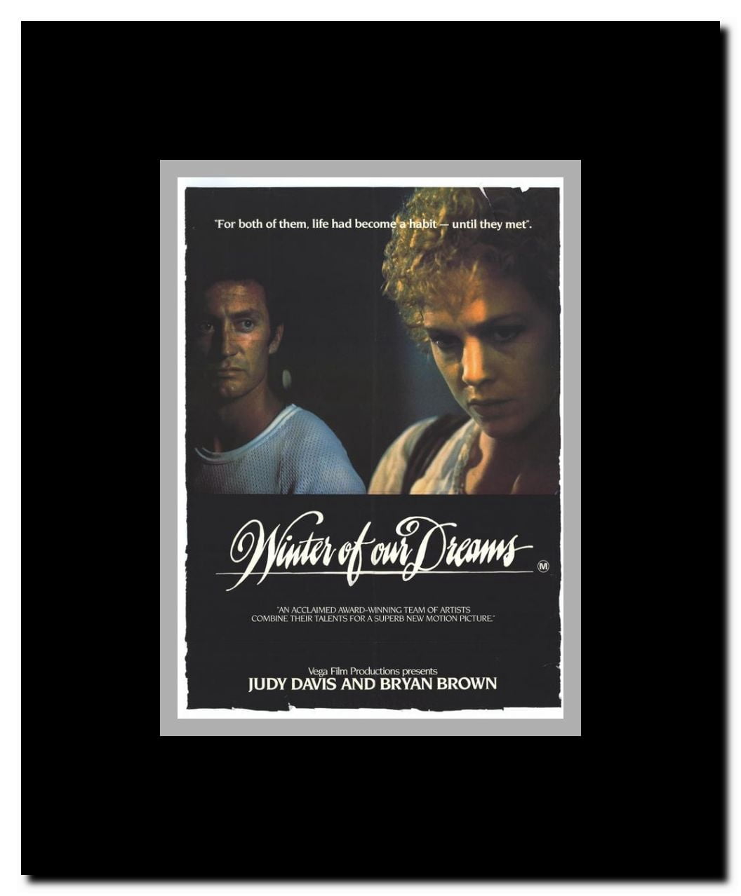 Winter of Our Dreams Framed Movie Poster