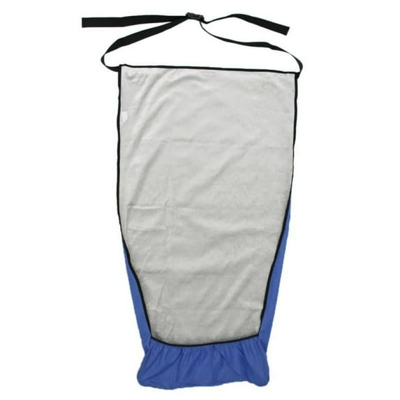 Winter -on Bag Wheelchair -on Bag -on Bag Wheelchair Blanket in Faux Fur - Blue, M