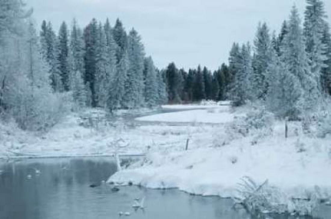Winter on the Lake II Canvas Art - Erin Berzel (20 x 28)