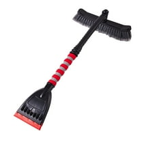 Winter-proof Snow Removal Shovel - 2- In-1 Detachable Car-mounted Ice and Snow Shovel Brush with Cowhide Scraper