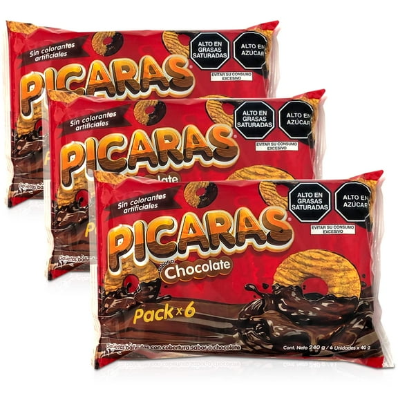 Winter's Picaras Galletas Peruanas Baadas en Chocolate 3 Pack