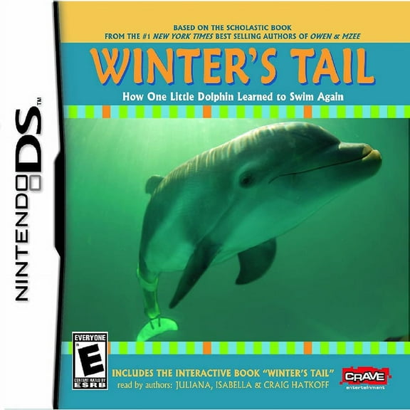 Restored Winter's Tail: How One Dolphin Learned to Swim Again Nintendo DS Video Game