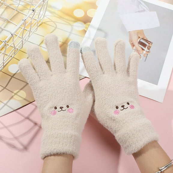 Winter toddler Snow Gloves Hand Mittens Cute Kids Mittens Winter Warm Gloves for toddler Baby Girls and Boys