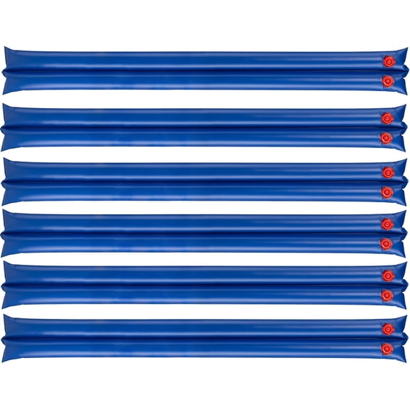 Winter Block Water Tubes for Winter Pool Cover, Double Chamber Bags for Inground Pool, 8 ft. (6 Pack)