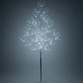 thumbnail image 1 of Wintergreen Lighting 5ft Lighted Tree Decoration with Silver Branches, 570 Cool White Fairy Lights, Fairy Light Tree, 1 of 6