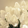 thumbnail image 1 of Wintergreen Lighting C7 LED Warm White Christmas Lights, Set of 25, 8" Spacing – Green Wire, 1 of 7